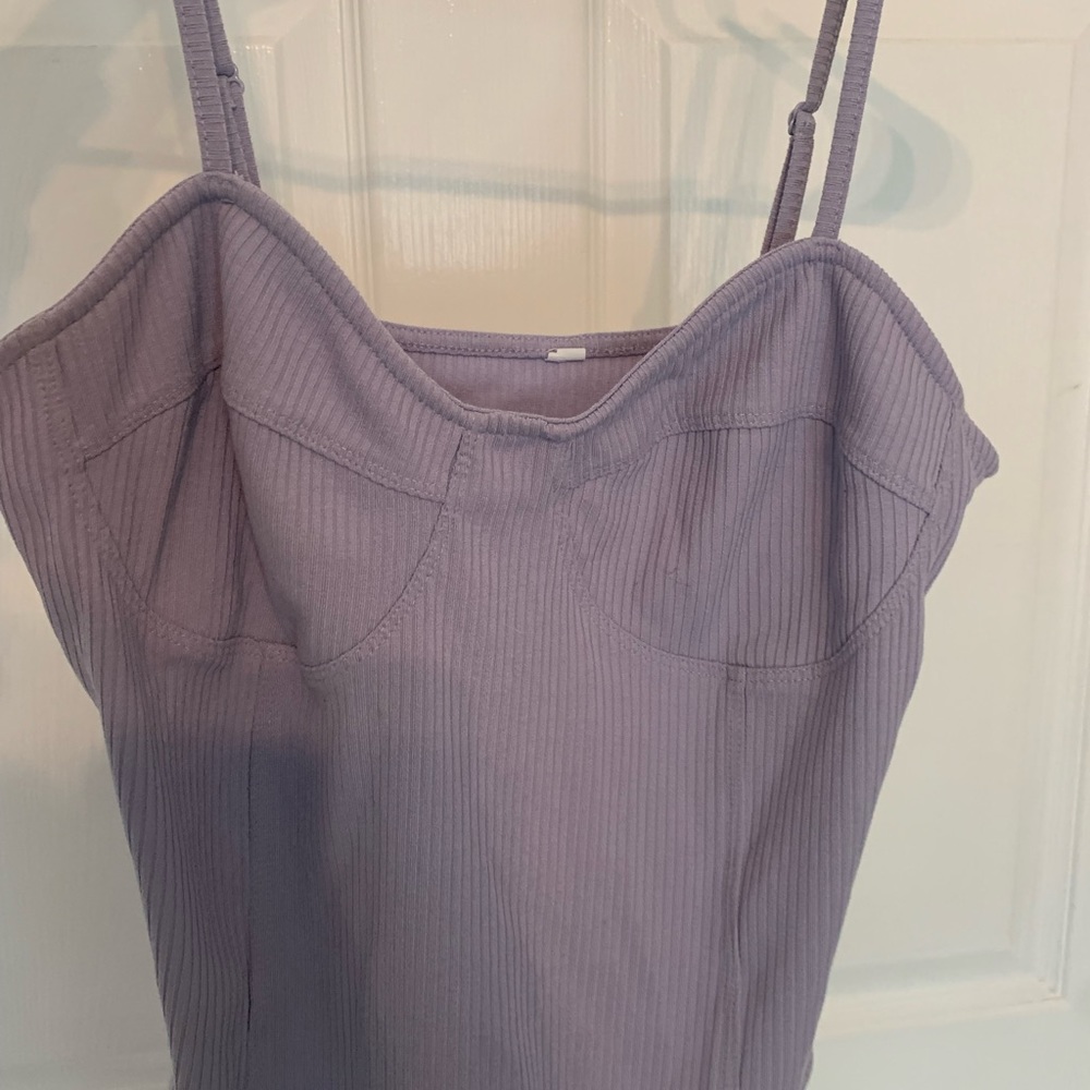 purple pacsun bodysuit